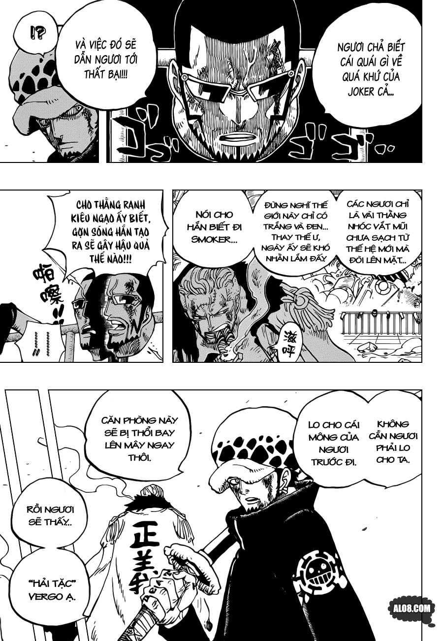 One Piece Chapter 691: Vị vua của vùng đất chết 007