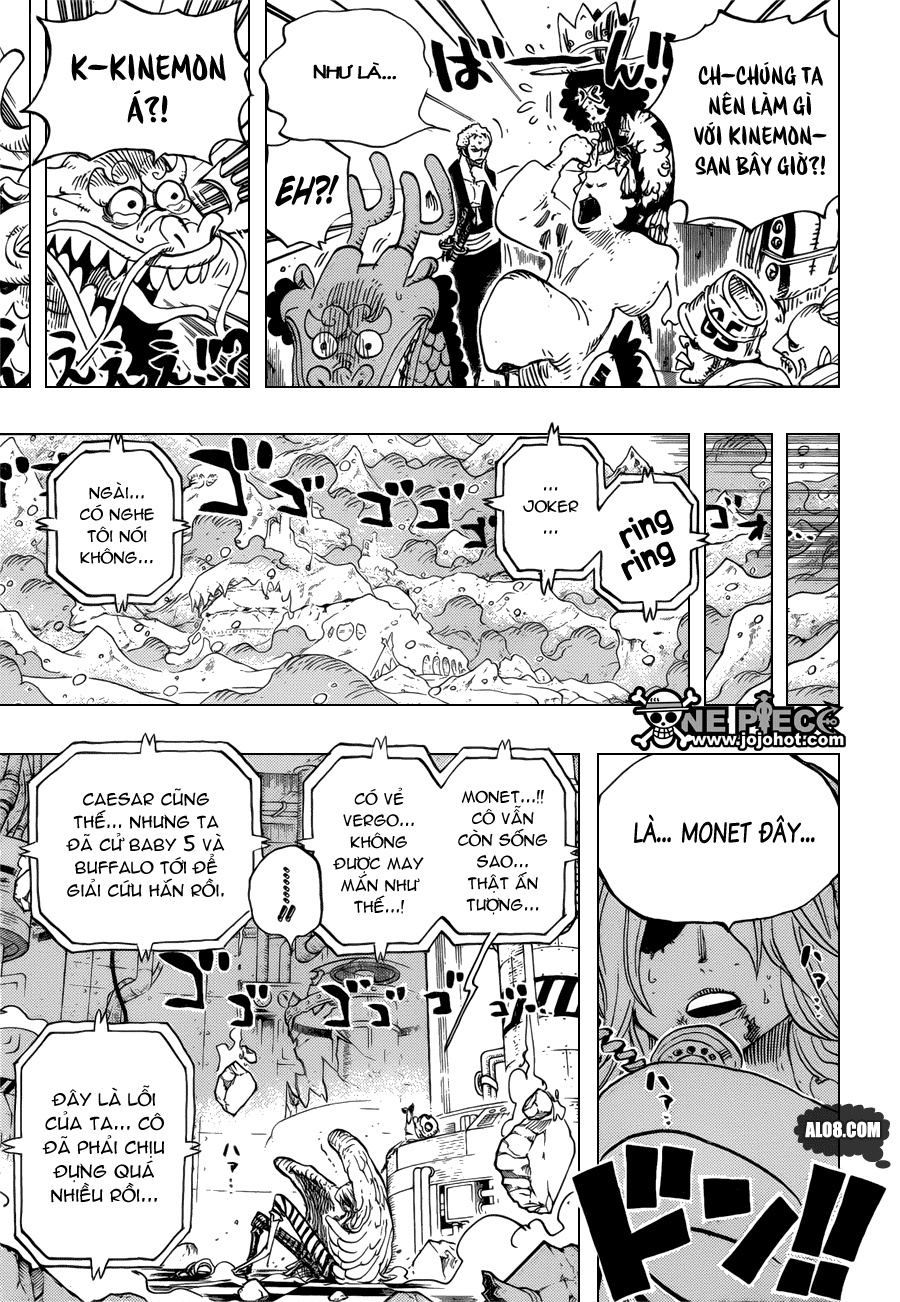 One Piece Chapter 693: Hãy hi sinh vì ta 015