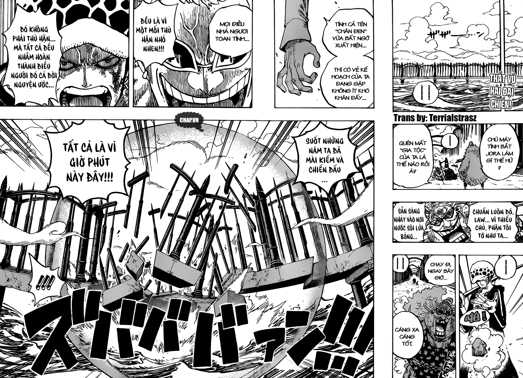 One Piece Chapter 725: Nữ chiến binh bất bại 002