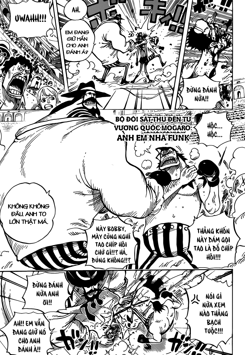 One Piece Chapter 715: Bảng C đại diện 011
