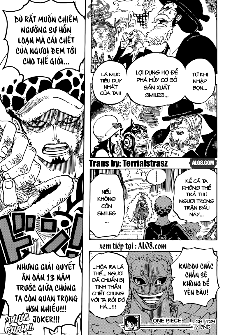 One Piece Chapter 724: Chiến thuật của Law 019