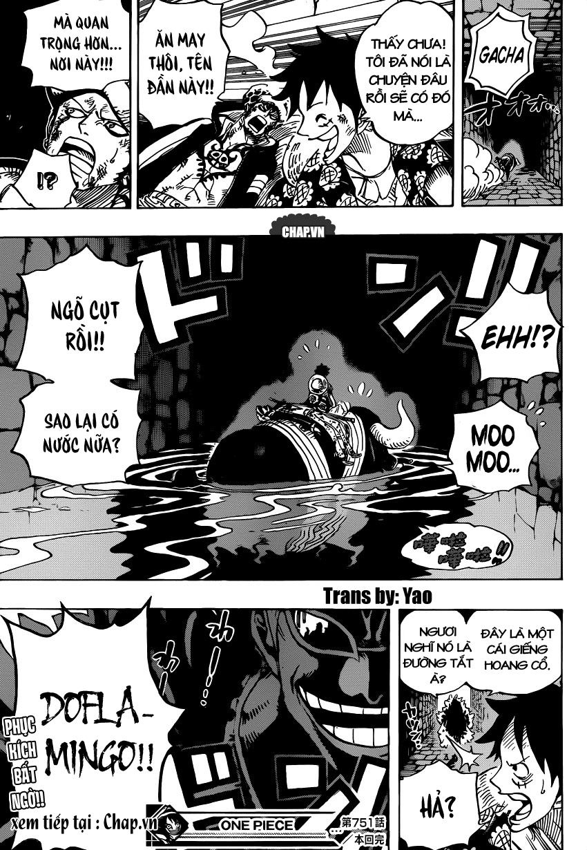 One Piece Chapter 751: Sabo vs. Đô đốc Fujitora 015