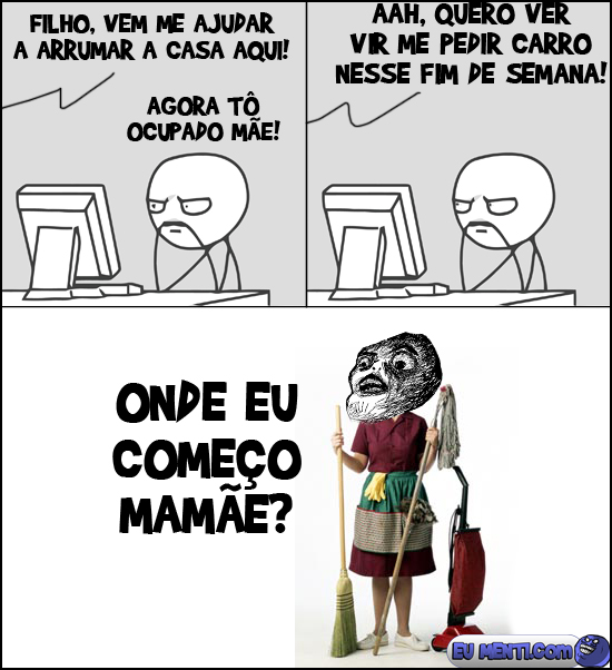 Ajudar em casa Arrumar-a-casa