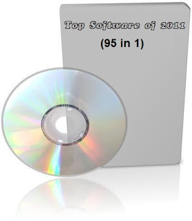 الكوليكشن العملاق لافضل البرامج لعام 2011 Top Software of 2011 95 in 1 بحجم 1.17 جيجا علي اكثر من سيرفر مباشر Cover