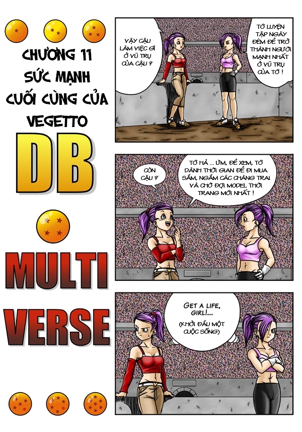 Dragonball MultiVerse - Chapter 11: Sức mạnh cuối cùng của Vegetto 01