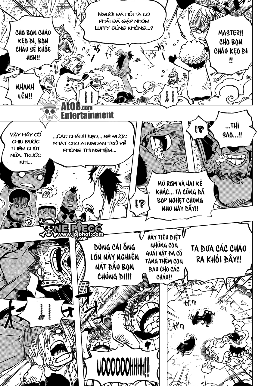 One Piece Chapter 674: Khán giả 009