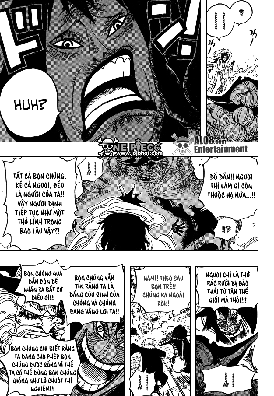 One Piece Chapter 674: Khán giả 013