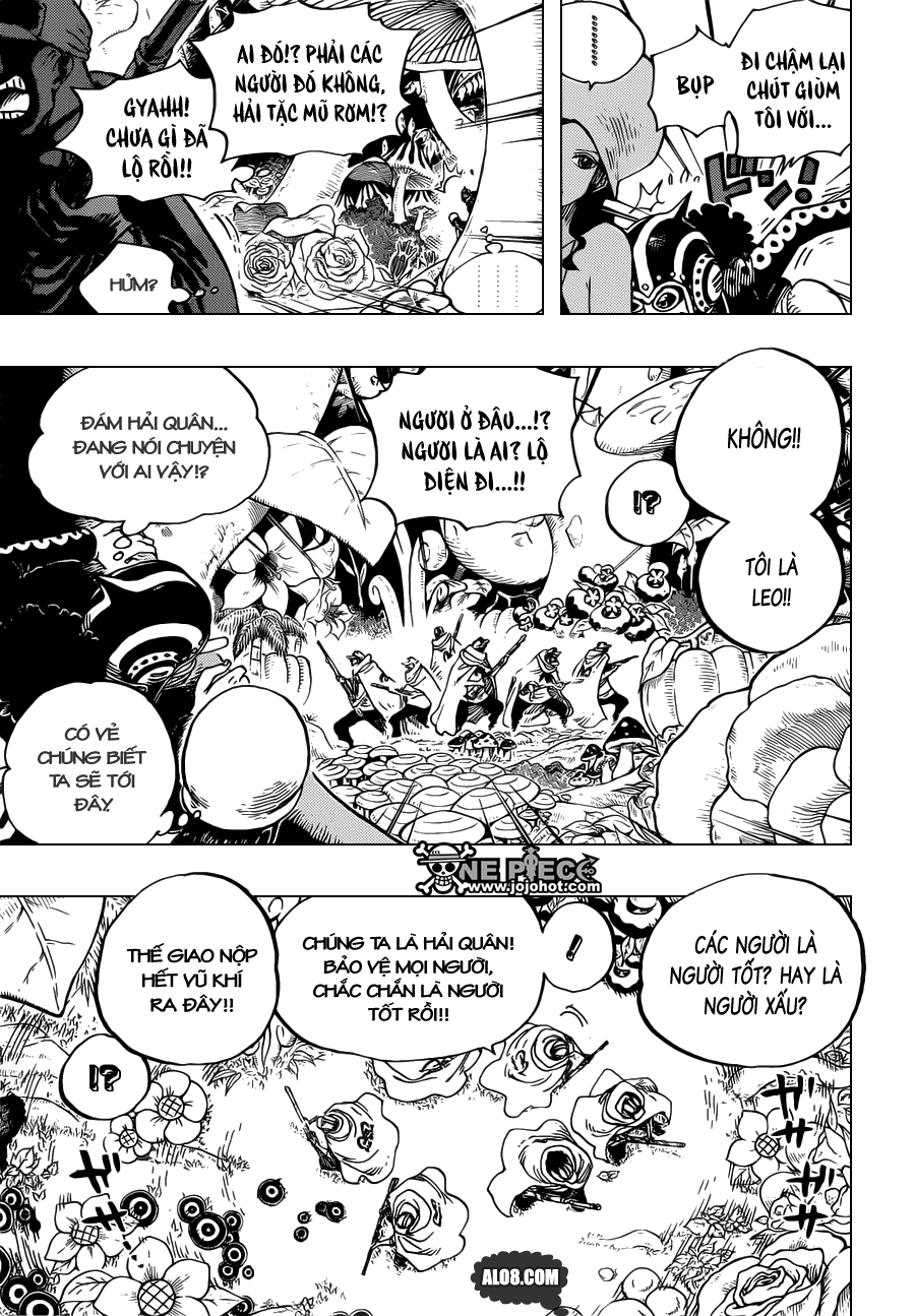 One Piece Chapter 710: Hướng tới Green Bit 016