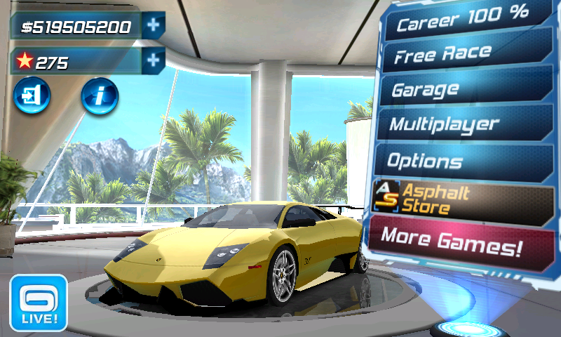 Asphalt 6 100% Save Game Screenshot2012052701562