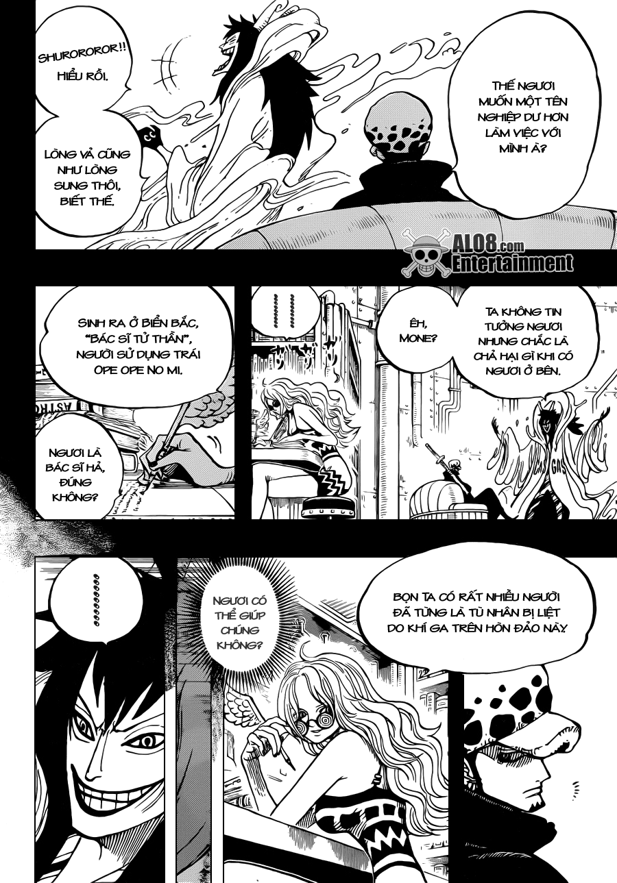 One Piece Chapter 666: Huynh đệ Yeti 006