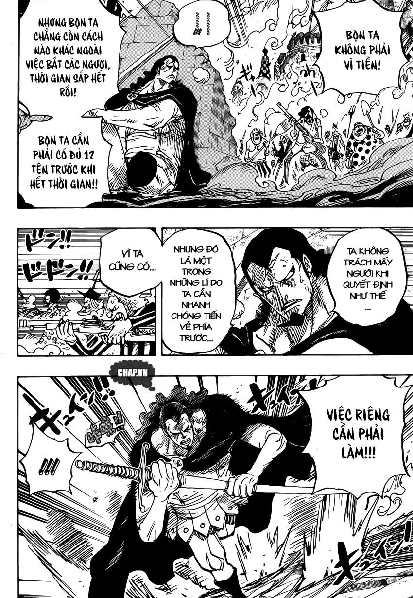 One Piece Chapter 750: Khơi màn cuộc chiến 005