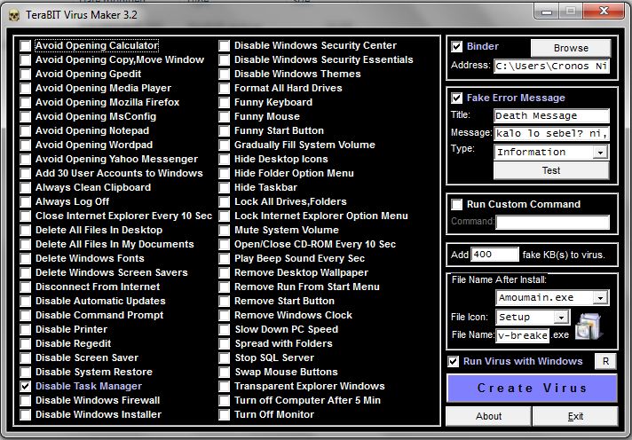 Membuat Virus Menggunakan TeraBIT TeraBIT%2BV-Maker%2BPicture