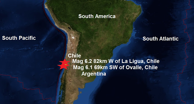  Two more major quakes rock Chile Untitled