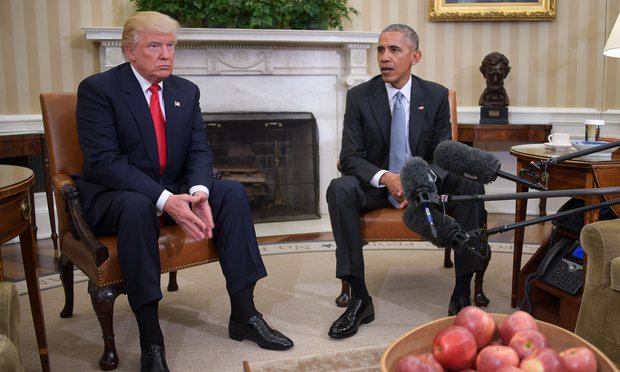 Donald Trump And Barack Obama Meet At The White House (photos) 4872