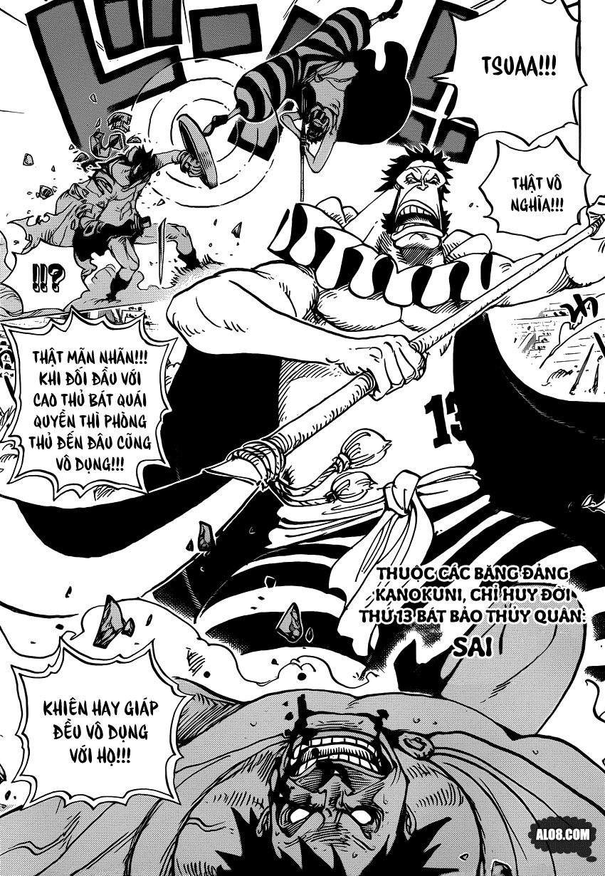 One Piece Chapter 715: Bảng C đại diện 006