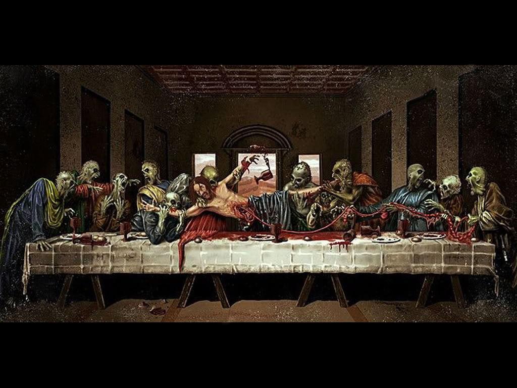 PARA RASUL MEMAKAN DAGING YESUS Zombie-cannibal-last-supper