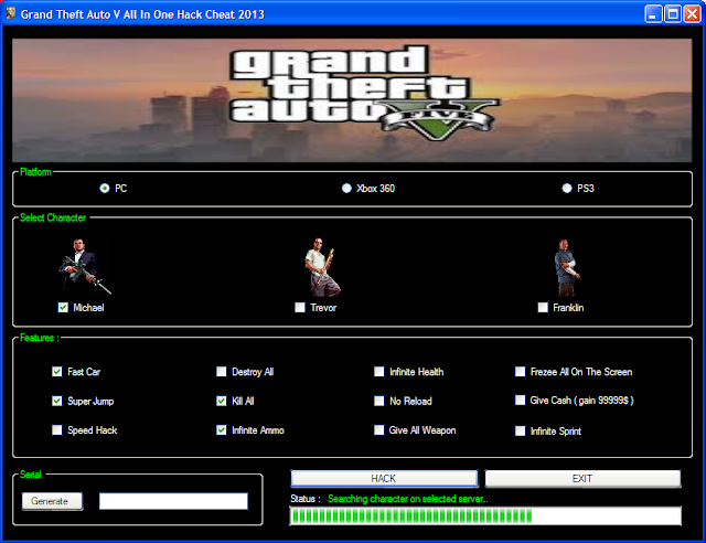 Grand Theft Auto All In One Hack Cheat 2016 (100 Work) Grand-Theft-Auto-5-Hack