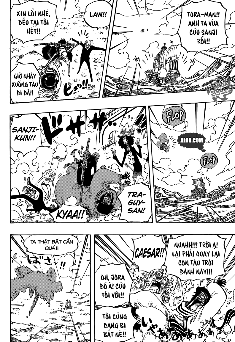 One Piece Chapter 724: Chiến thuật của Law 010