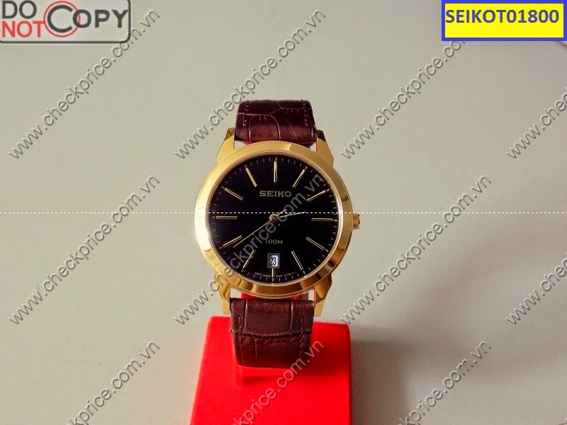 Đồng hồ đeo tay dây da sang trọng lịch lãm cho phái mạnh Seiko(1)