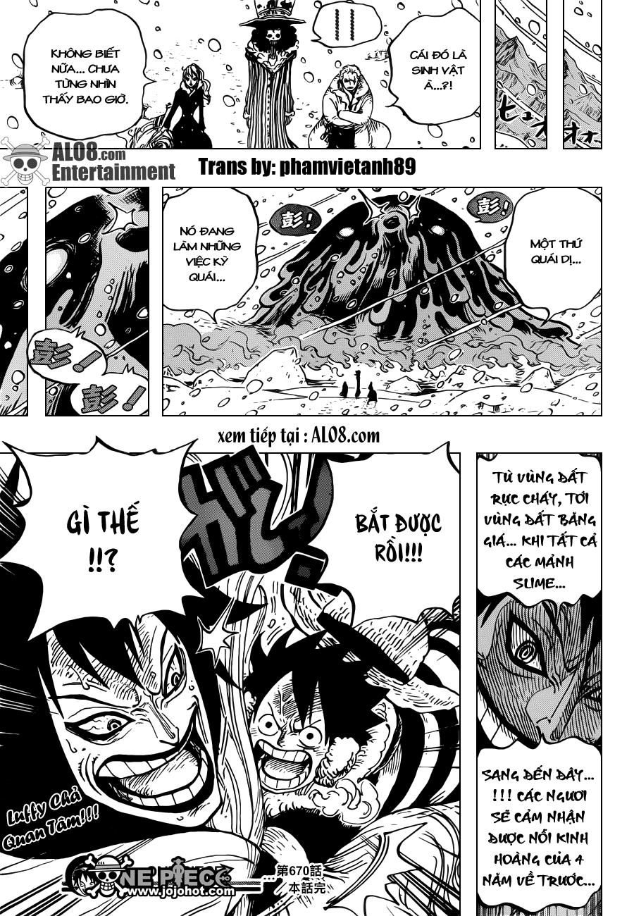 One Piece Chapter 670: Cơn bão tuyết từ SLIME 017