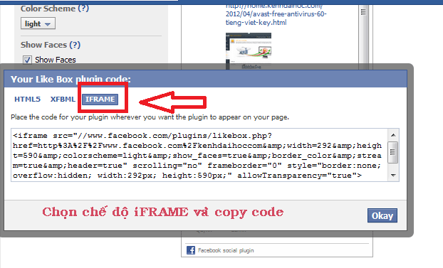 [Code] Khung Facbook thò ra thụt vào Kenhdaihoc.com2