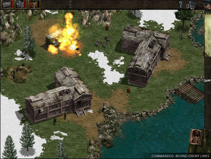 حصريا لعبة Commando Behind Enemy Lines Game  2