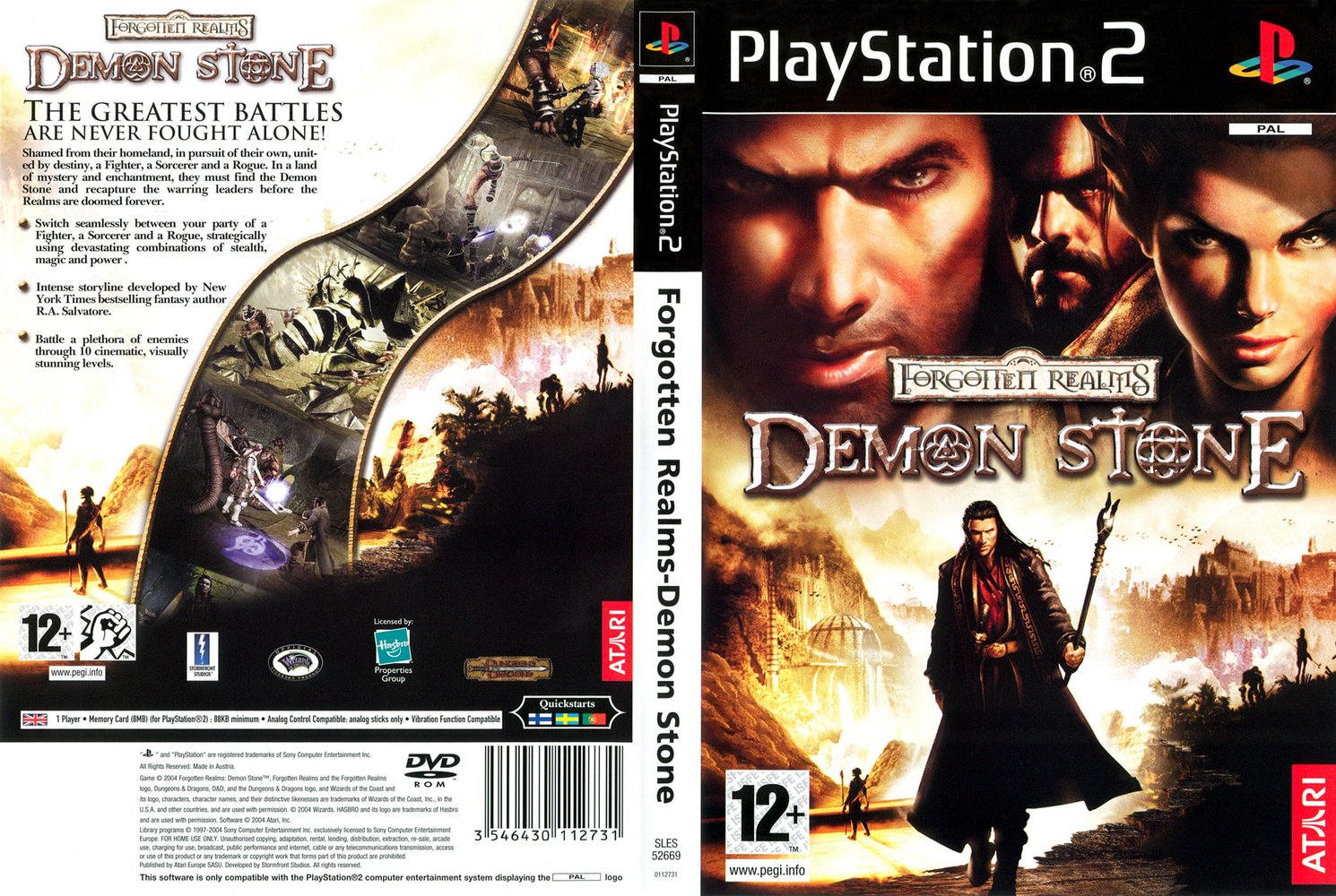 Demon Stone: Forgotten Realms Demon_Stone_Dvd_pal-%255Bcdcovers_cc%255D-front