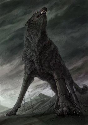 Fenrir, le loup titanesque. Fenrir