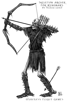 Nemrtví - Undead Skeleton_archer_felicia_cano