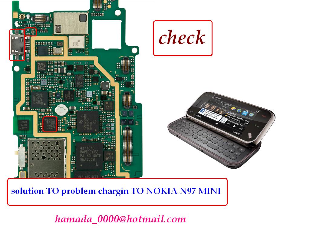 مشكله الشحن في نوكيا n97 N97