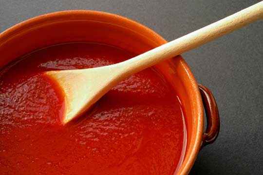 طريقة عمل الكودبيه والسخينة Tomatosauce25