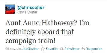 CHRIS COLFER QUIERE QUE ANNE HATHAWAY ESTE EN GLEE Chris_twitter