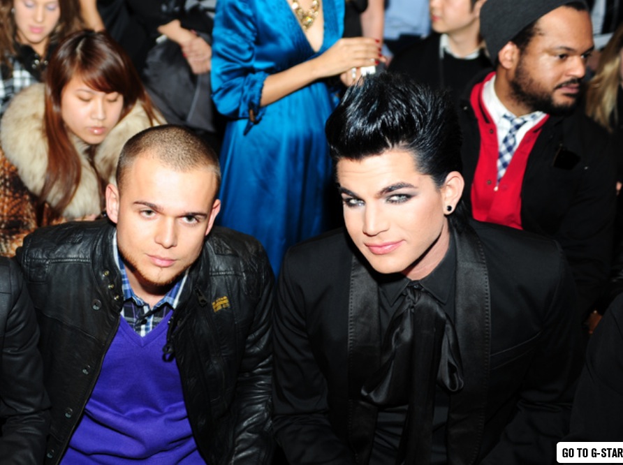 Adam at G-Straw fashion show 1