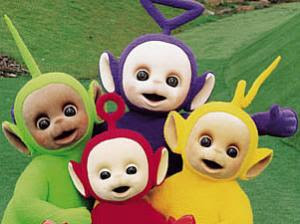 Hola gente! Arriba las palmas que llegué! Teletubbies