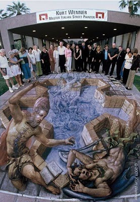 Seni Graffiti Tingkat Tinggi dari Kurt Wenner Illusionpic-6