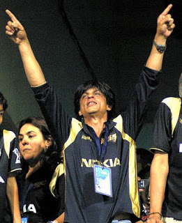 ஈகரையின் இன்றைய சாதனை Kolkata-knight-riders-owner-shahrukh-khan-stadium-in-bangalore-on-friday