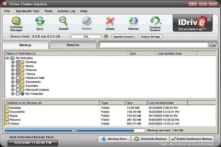 Layanan Backup Online [GRATIS] Idrive