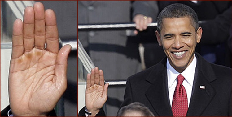 US Presidential hands: Mitt Romney vs. Barack Obama! President-barack-obama-right-hand