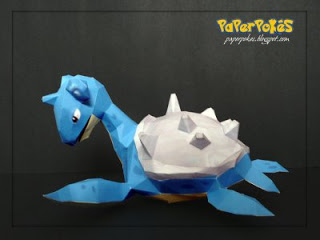 Làm pokemon 3D Lapras