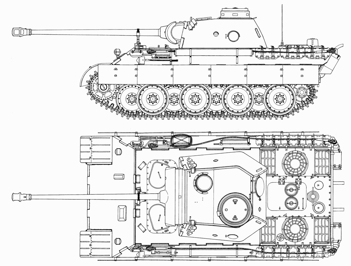 Lực lượng tăng thiết giáp Đức Quốc xã Panther-tank1