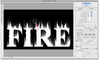 Efeito de fogo em texto - Photoshop Tutorial Photoshop-large-flames