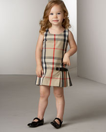 ملابس اطفال 2011 Burberry-dress