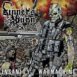 Sinners Burn - Insanity Warmachine (2010) Cover