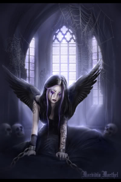 ►►► IMAGENES GOTICAS BONITAS ◄◄◄ - Página 28 ___Gothic_Angel____by_MorbidiaMorthel