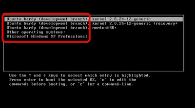 விண்டோஸ், உபுண்டு இயங்குதளங்களில் விண்டோசை முதன்மைபடுத்த Ubuntu04