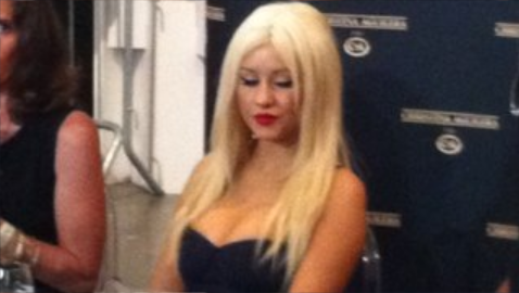 Xtina C&A Press Conference 007