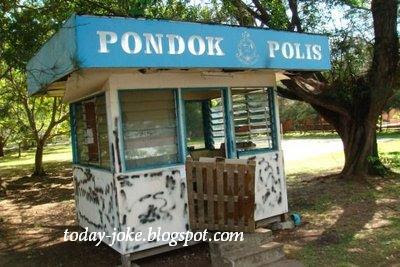 GAMBAR LUCU - Page 2 Pondok-polis