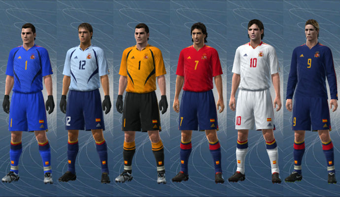 Pes 2010 - Spain 03-05 Kit Set Preview