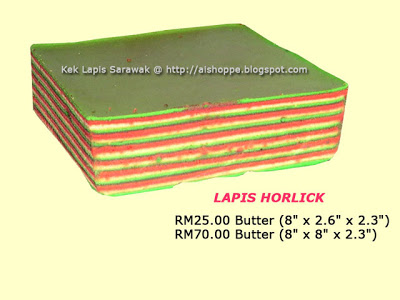 AiShoppe ~ Sampel Kek Lapis Sarawak RM24 je. Jom cari duit raya! Horlick