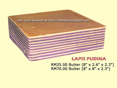 AiShoppe ~ Sampel Kek Lapis Sarawak RM24 je. Jom cari duit raya! Pudina